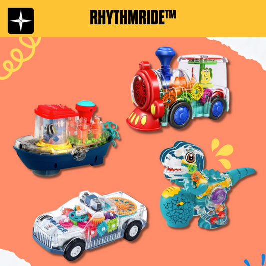 RhythmRide™ - Lärande Fordonsleksak Med Ljus Och Ljud