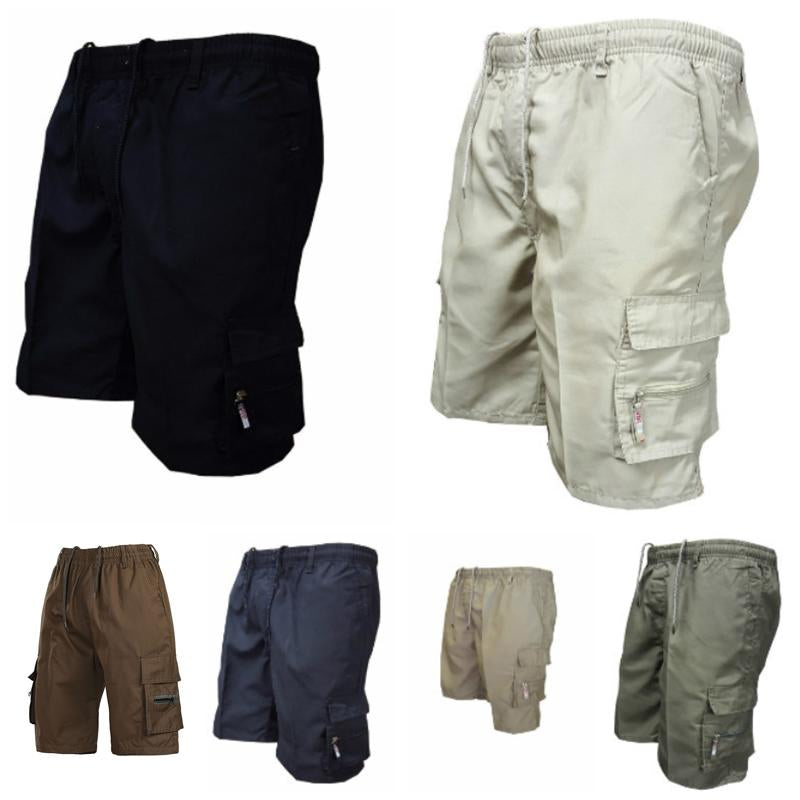 Filip™ - Casual Shorts Med Resår I Midjan + 6 Förvaringsfack!