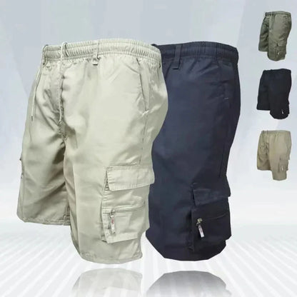 Filip™ - Casual Shorts Med Resår I Midjan + 6 Förvaringsfack!