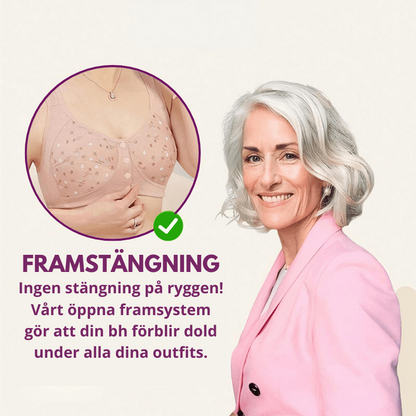 Elena™ - Andningsbar bh utan bygel och modest push-up