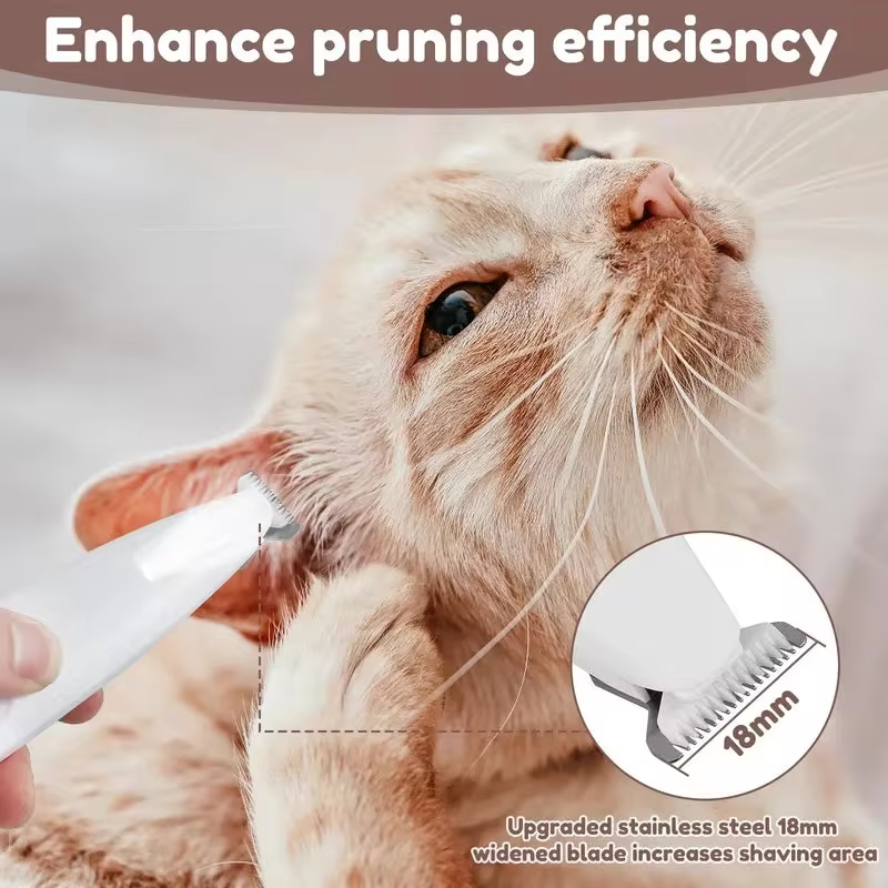 FluffyPaw™ - Elektrisk Päls Trimmer Med LED-Ljus