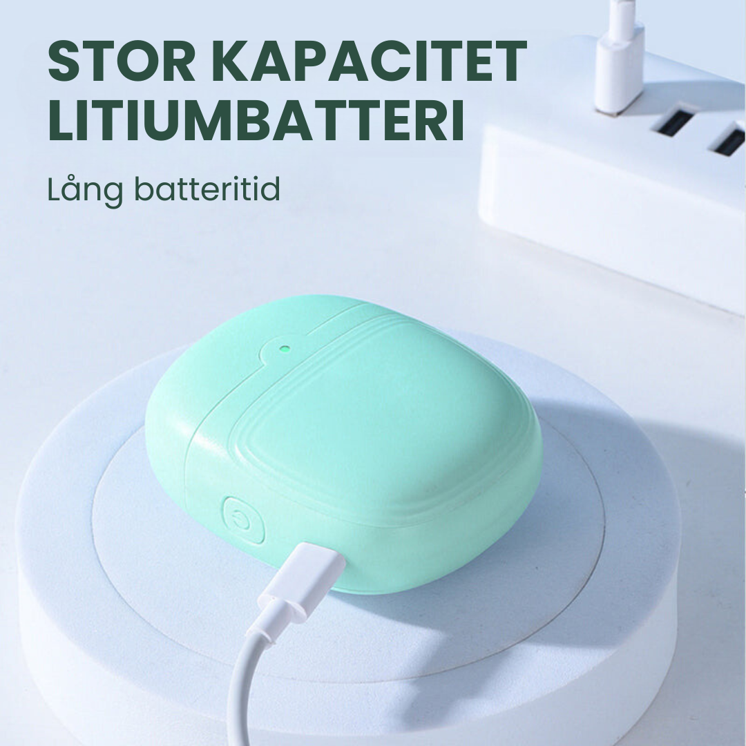 ClipMate™ - Uppladdningsbara Mini Elektriska Nagelklippare Med Ljus