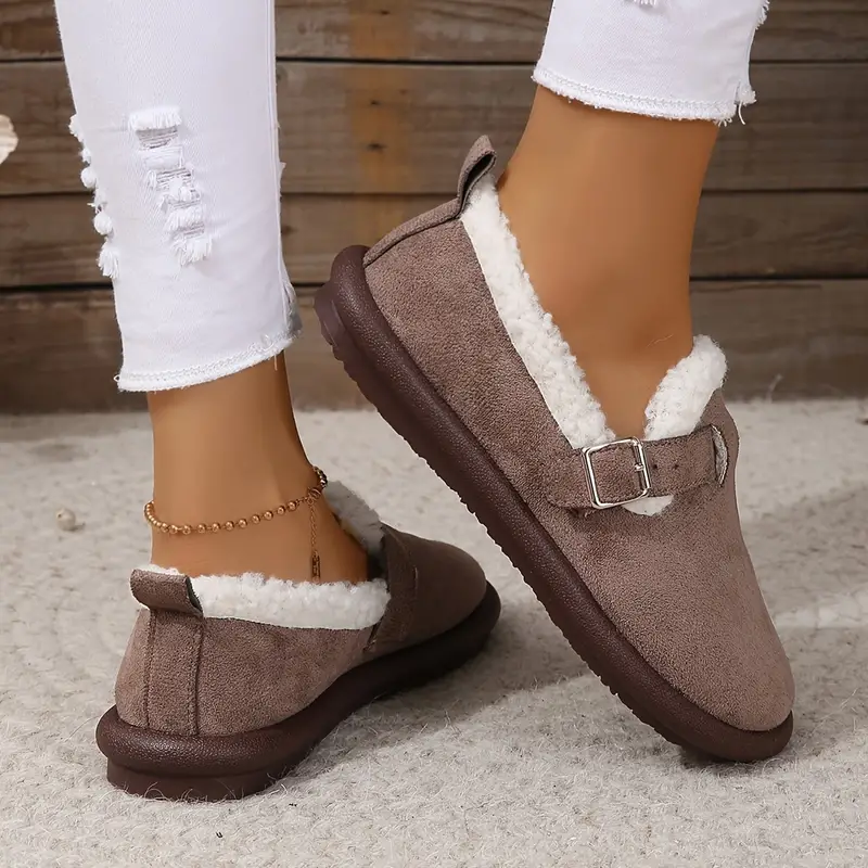 Nora™ - Plush Slip-On Bekväma Tofflor