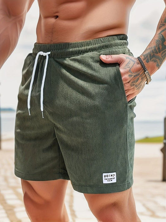 Roger™ - Casual Herrshorts I Manchester Med Dragsko