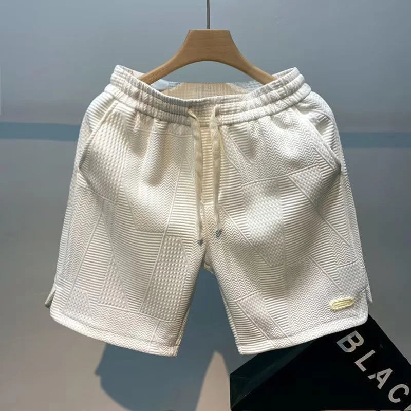 Carl™ - Herringbone Breeze Shorts För Herrar