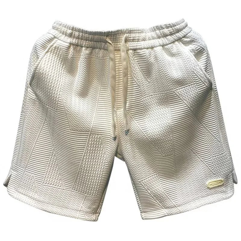 Carl™ - Herringbone Breeze Shorts För Herrar