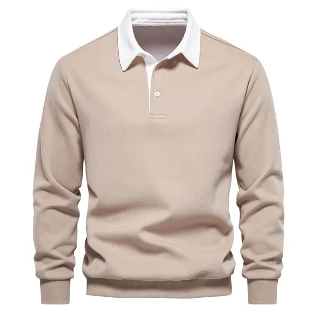 Ford™ - Bekväm Och Snygg Herrpolo Sweater