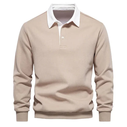 Ford™ - Bekväm Och Snygg Herrpolo Sweater