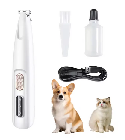 FluffyPaw™ - Elektrisk Päls Trimmer Med LED-Ljus