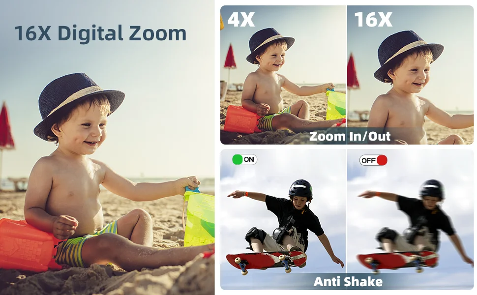 SnapPro™ - HD Digitalkamera + 32GB Kort