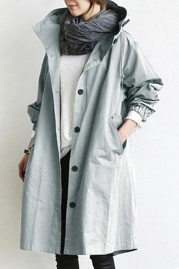 Mandy™ - Elegant Och Vattenavvisande Trenchcoat