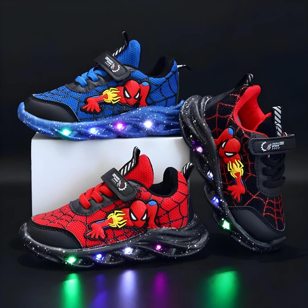 SpiderKicks™ - LED-upplysta Skor för Barn