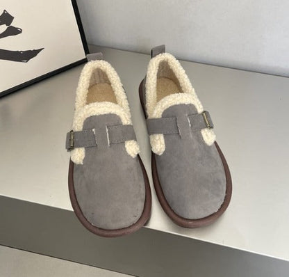 Nora™ - Plush Slip-On Bekväma Tofflor