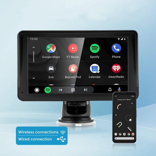 DashSync™ - Universell HD-bilskärm Carplay / Android Auto
