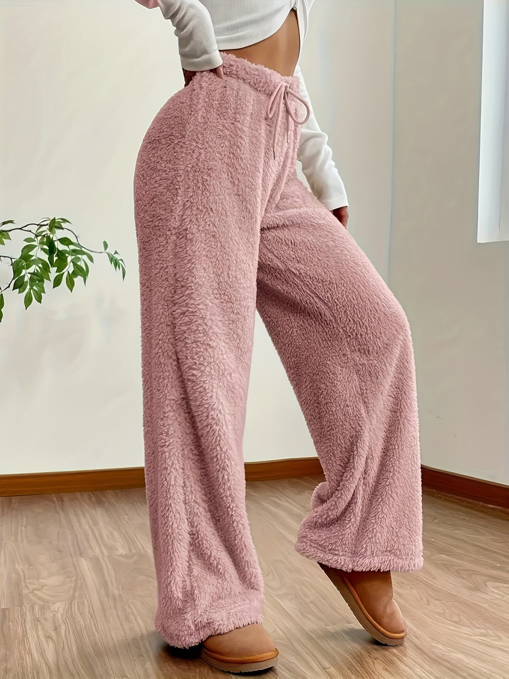 Amanda™ - Bekväma Ultrafleece Vidbyxor